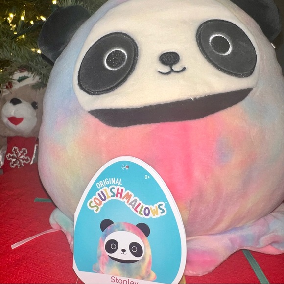 NWT 🥀 8" Stanley the Panda Squishmallow Jelly Fish Costume - Picture 3 of 9